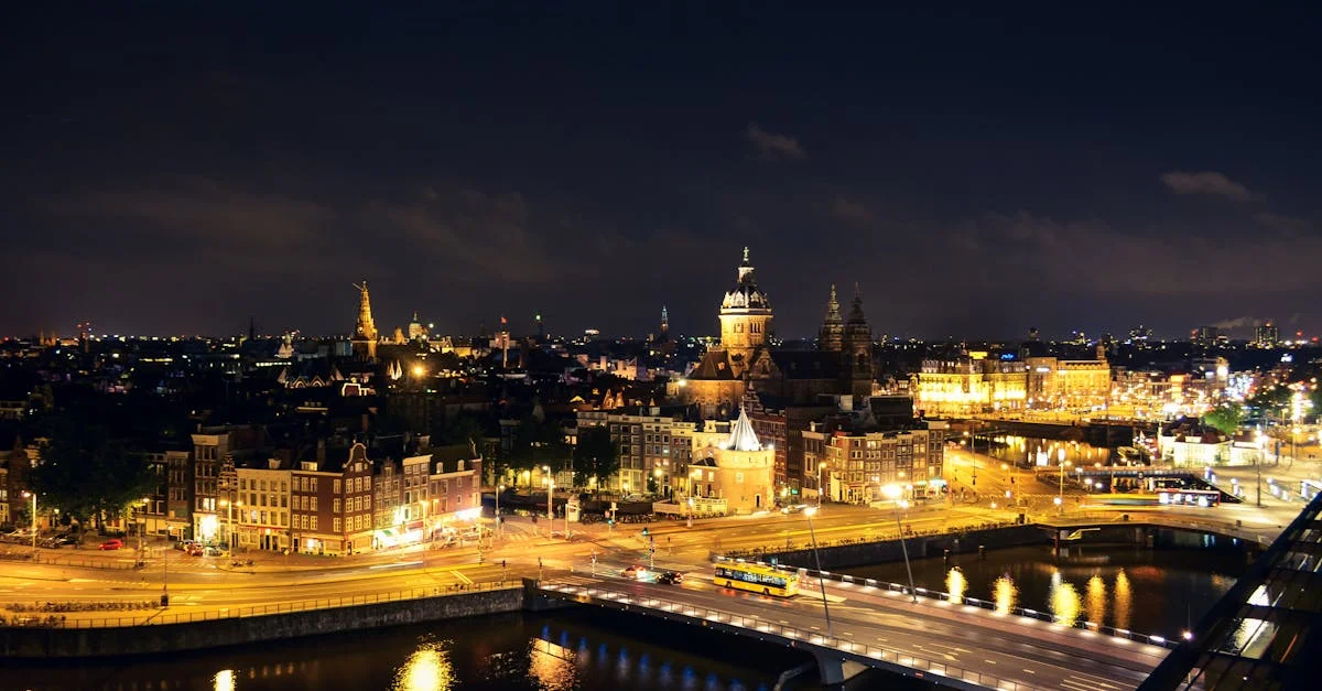 Amsterdam skyline - salary insights and cost of living guide