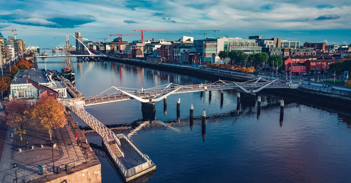 Dublin skyline - salary insights and cost of living guide