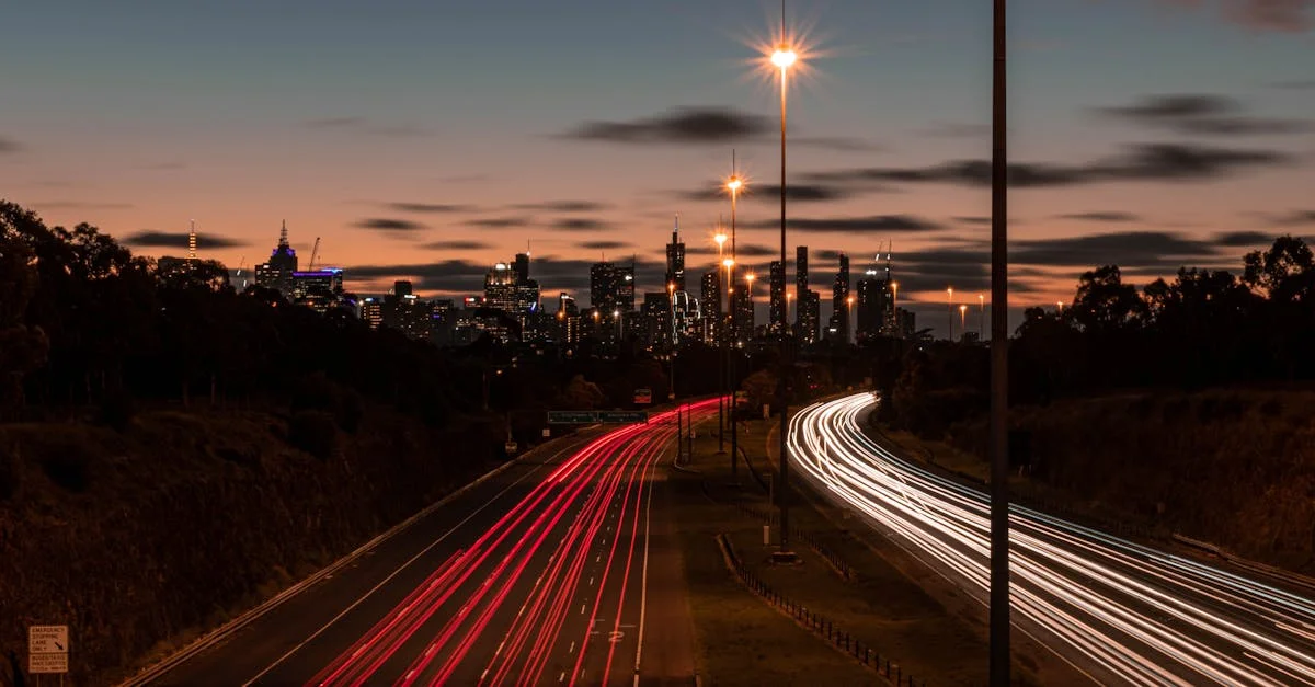 Melbourne skyline and cityscape - salary and cost of living overview