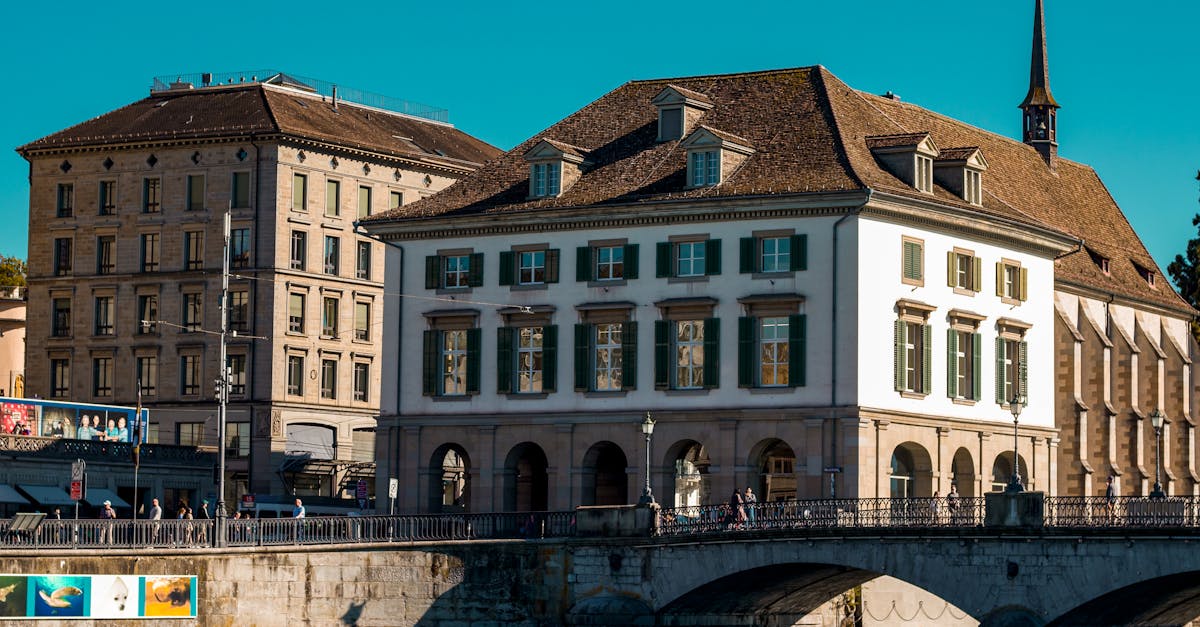 Zurich skyline and cityscape - salary and cost of living overview