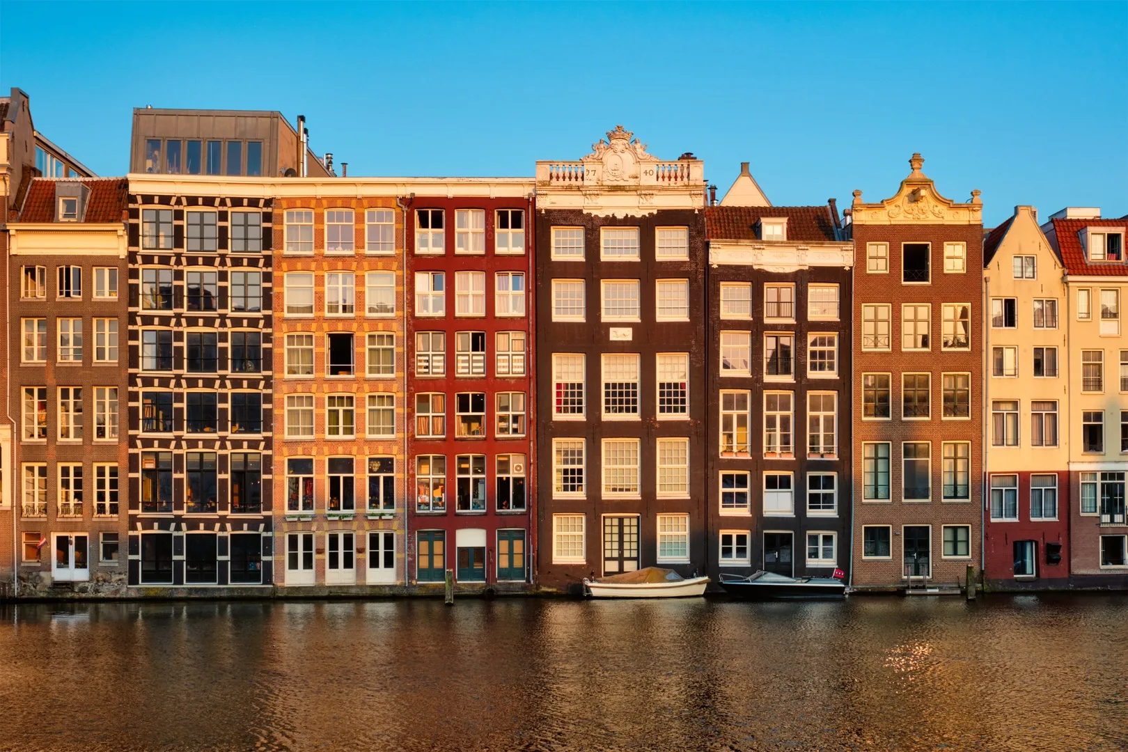 Amsterdam skyline and urban landscape - expat relocation guide