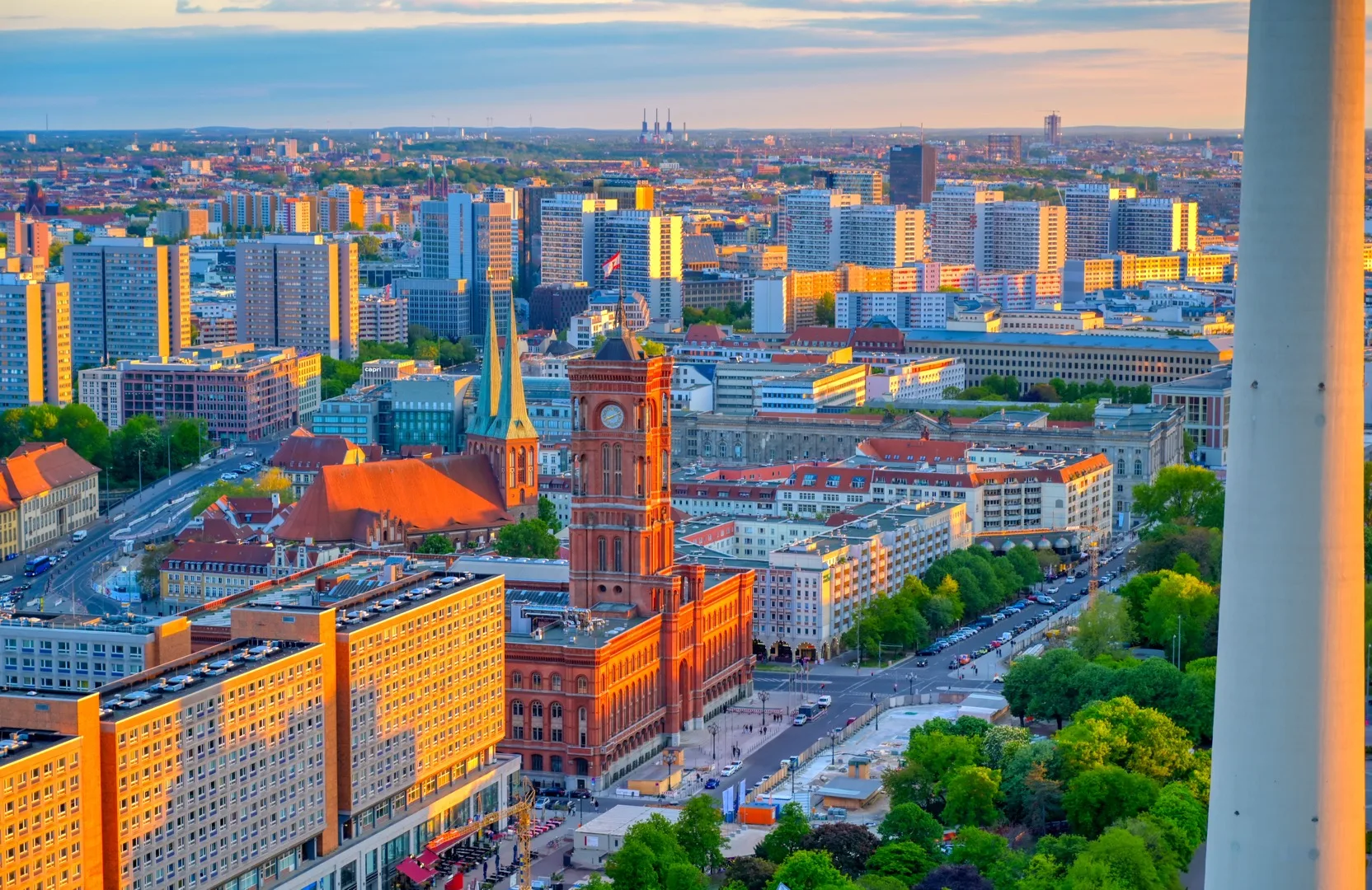 Berlin skyline and urban landscape - expat relocation guide
