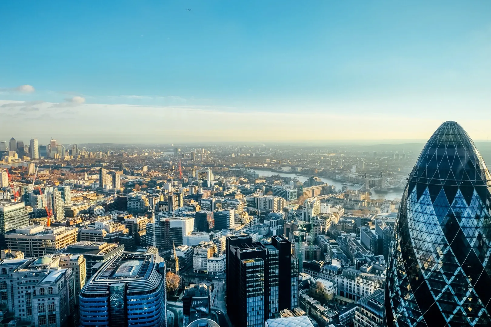London skyline and urban landscape - expat relocation guide