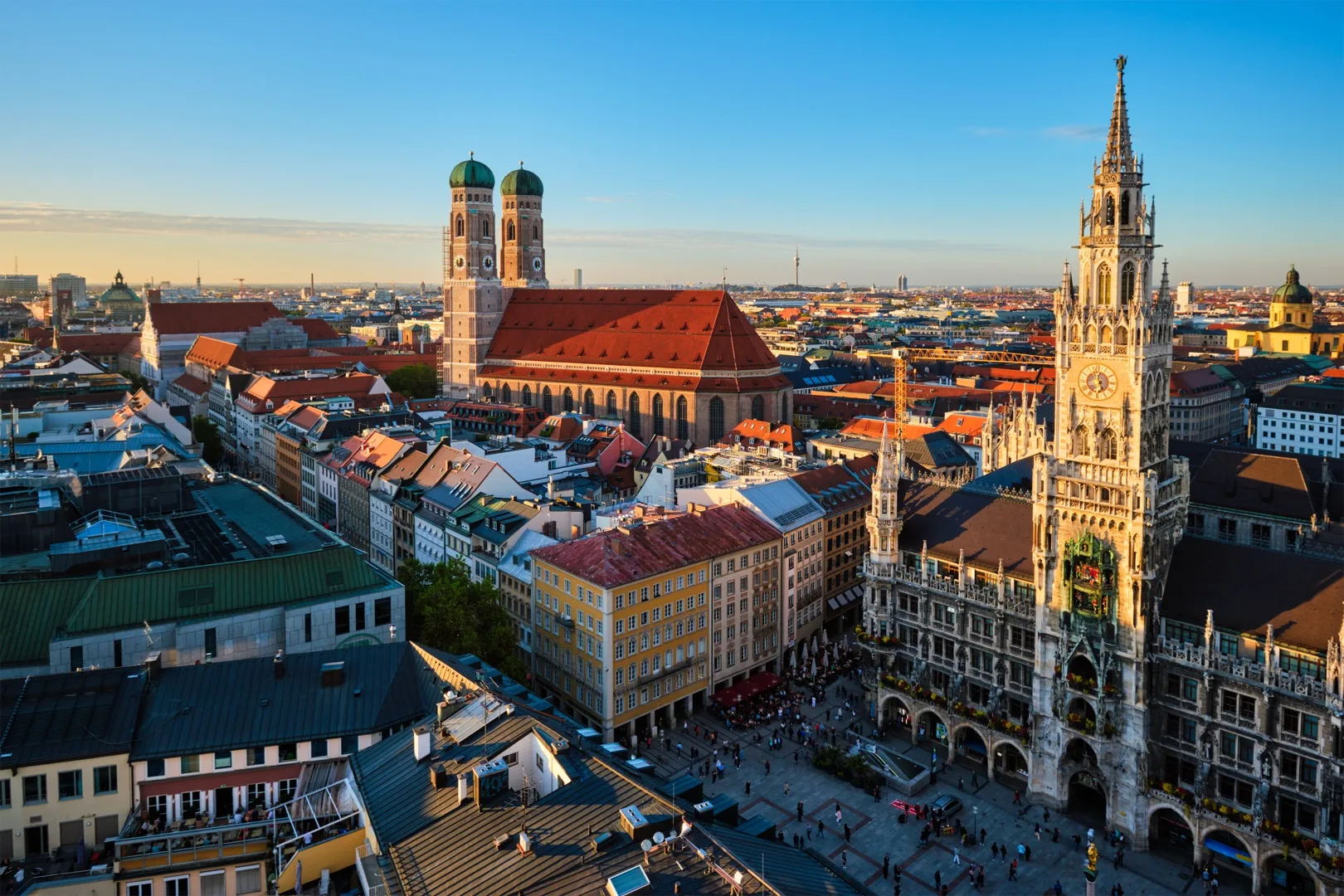 Munich skyline and urban landscape - expat relocation guide